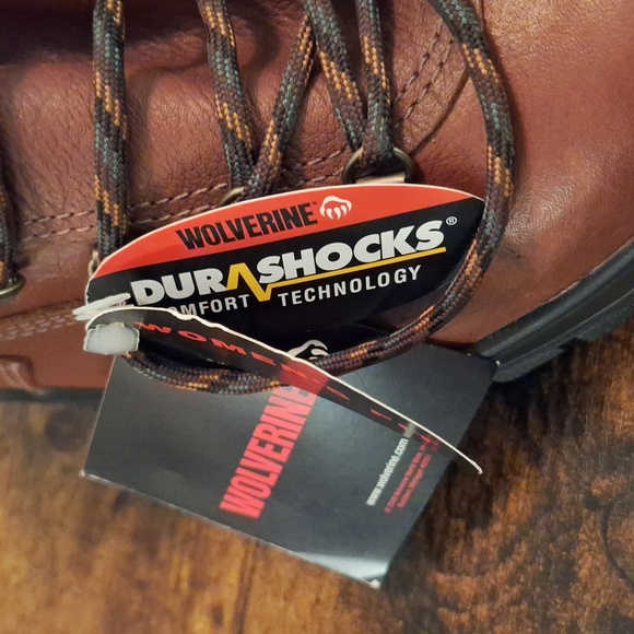Wolverine dura shock boots womens sz 9 - Picture 2 of 5